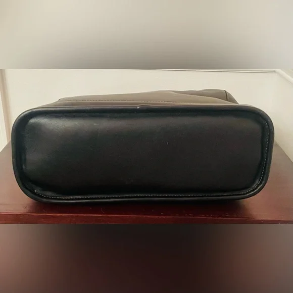 Pristine VTG Coach Bleecker Black Satchel Medium Bag Tote Purse Leather 9303 USA - Picture 12 of 13